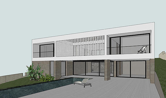 1. Project with licence in Cala Vinyas