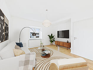 Einrichtungsbeispiel - Wohnzimmer