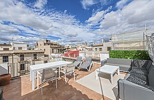 Penthaus in Palma Old Town View