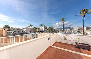Penthouse in Portixol terrace