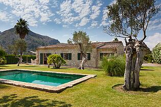 Finca Mallorca Alcudia con piscina en venta