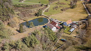 Drohne - Haus am See
