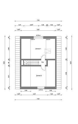 Grundriss Obergeschoss