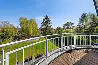 Balkon zum Garten