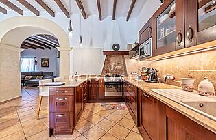 Casa de pueblo en Ruberts, Mallorca-cocina