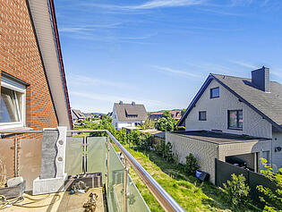 Balkon nach hinten