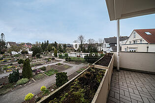 Balkon Aussicht