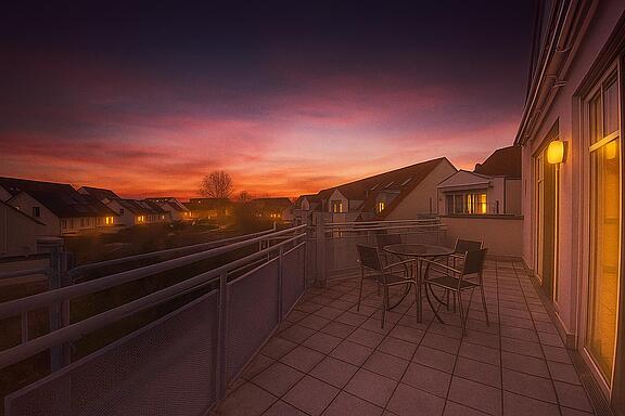 Balkon & Ausblick Balkon & Ausblick