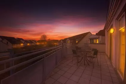 Balkon & Ausblick