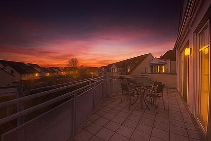 Balkon & Ausblick