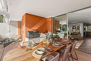 Terrace dining area