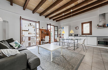 Penthaus in Palma Old Town Dining/Living room II
