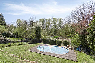 Pool und Werseblick