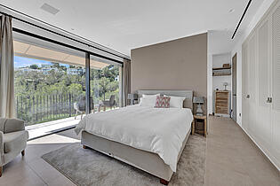 Master bedroom  Villa Costa d´en Blanes 