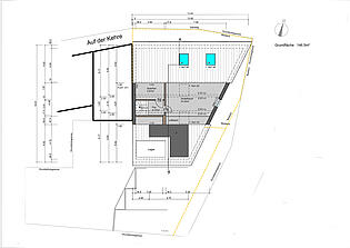Grundriss Spitzboden