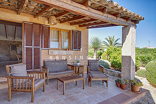 Finca in Campos terraza