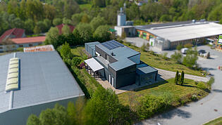 Seitenansicht - Drohne