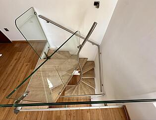 stylische Treppe zum 5.Stock