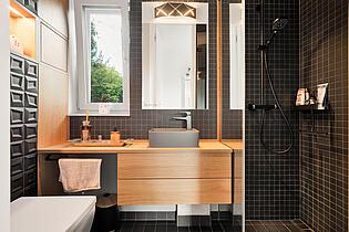 Badezimmer Musterhaus