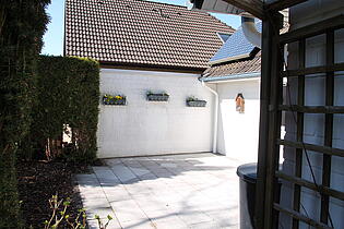 Nicht einsehbare Terrasse