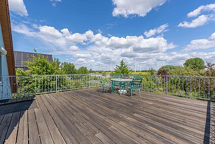 Großzügige Dachterrasse