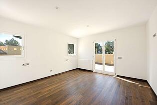 Holzböden in Neubau-Villa mit Meerblick in Sol de Mallorca