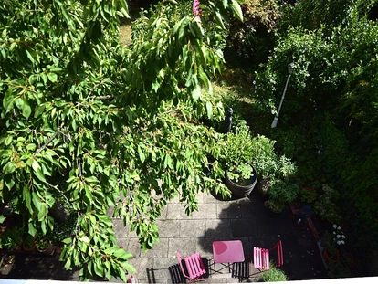 Blick vom Balkon