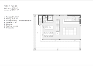 Firts floor plane