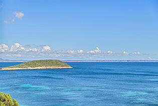 Sea views from studio apartment Magaluf