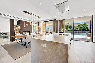 Kitchen in a villa for sale