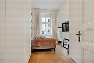 Schlafzimmer mit Bad en Suite