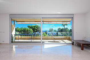 Living room in  Sol de Mallorca apartment 3