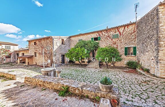 Casa señorial con vistas en Binissalem, Mallorca - Fachada norte