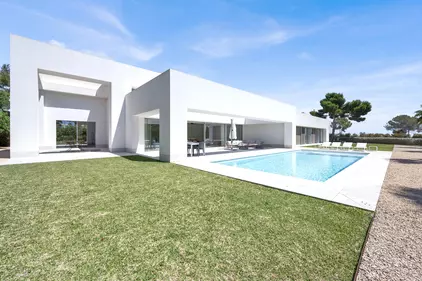 View of the house from the garden 2 Sol de Mallorca
