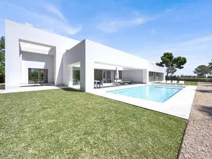 View of the house from the garden 2 Sol de Mallorca