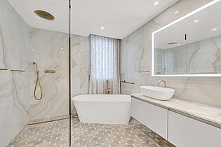 Master bathroom 