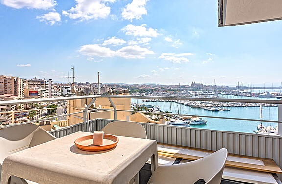 Palma-Apartment-Terrasse mit Meerblick Palma-Apartment-Terrasse mit Meerblick