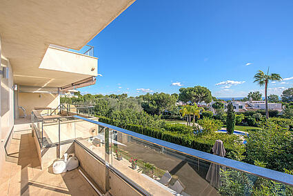 View from the terrace apartment Sol de Mallorca