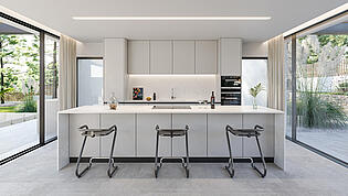 5. Open kitchen