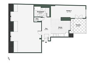 Grundriss Option 2