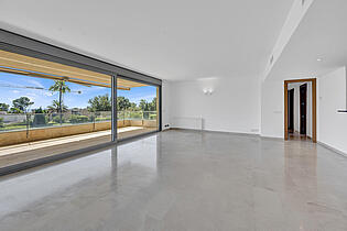 Dining and living area apartment Sol de Mallorca 2