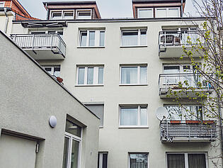 Fassade Hinterhof
